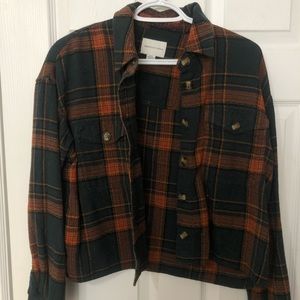 Cropped flannel